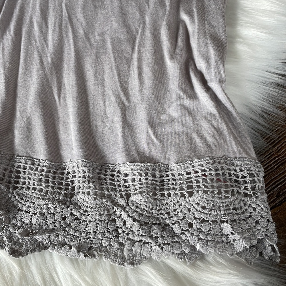 Rachel high neck lace bib tank NWT size M - Picture 3 of 8